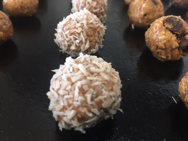 ball coconut closeup